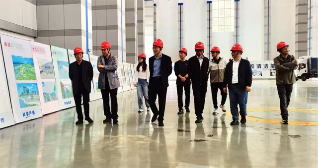 中国水利水电科学研究院孙双科一行调研峡江水利枢纽工程